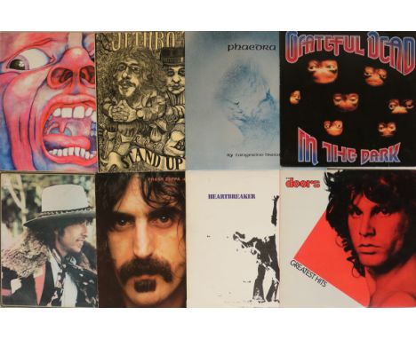 70's ROCK / CLASSIC ROCK - POP / FOLK ROCK - LPs. Lovely collection of about 80 x LPs. Titles/artists include King Crimson, J