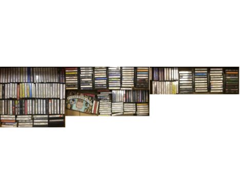 ROCK/POP - CASSETTE COLLECTION. Fantastic large collection of around 270 x cassette albums including hard to source overseas 