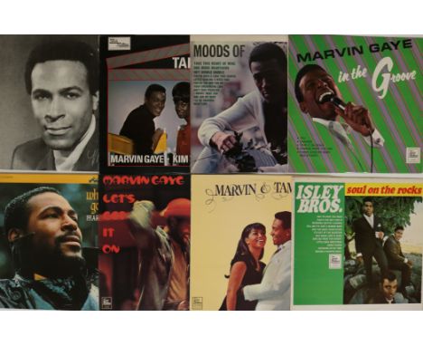 MOTOWN / SOUL / FUNK / DISCO - LPs. Shaking bones collection of about 40 x LPs. Titles/artists include Marvin Gaye, The Supre