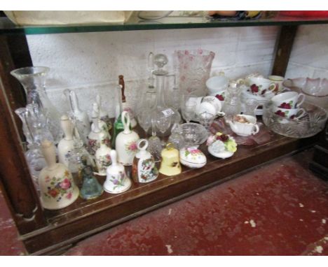 Large collection of china and glass - Whole shelf