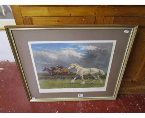 L/E & signed print - 'Delusions of Grandeur' by Malcolm Coward