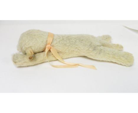 A vintage Steiff lamb