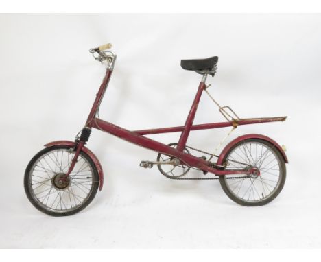 A vintage Moulton bicycle, made in Bradford Upon Avon