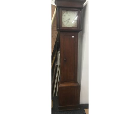 A 30 hour oak longcase clock