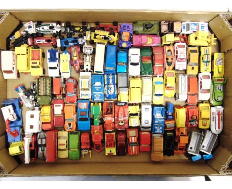 ASSORTED DIECAST MODEL VEHICLES  circa late 1970s-80s, by Matchbox, Corgi, Hot Wheels, Polistil and others, variable conditio