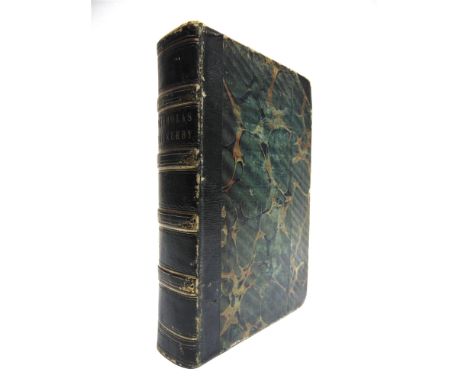 [CLASSIC LITERATURE]  Dickens, Charles. The Life and Adventures of Nicholas Nickleby, first edition in book form, Chapman &am