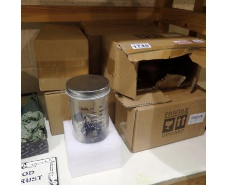 Seven sourdough bread starting kits, sealed in boxes. Not available for in-house P&amp;P