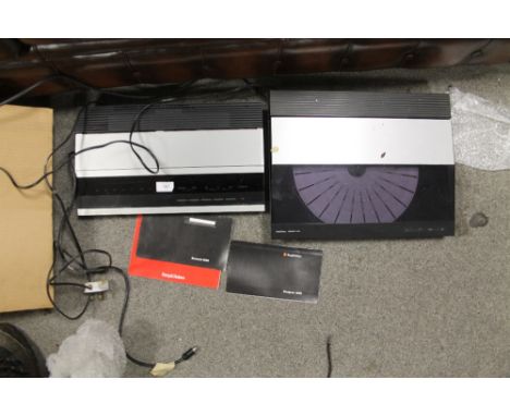 A BOXED BANG AND OLUFSEN BEOGRAM 3000 RECORD PLAYER TOGETHER WITH AN UNBOXED BANG AND OLUFSEN BEOCORD 2000