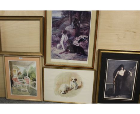A COLLECTION OF ASSORTED PRINTS TO INCLUDE A LIMITED EDITION JAMES HARDY JUNIOR PRINT ENTITLED 'READY FOR MORE' 333/500