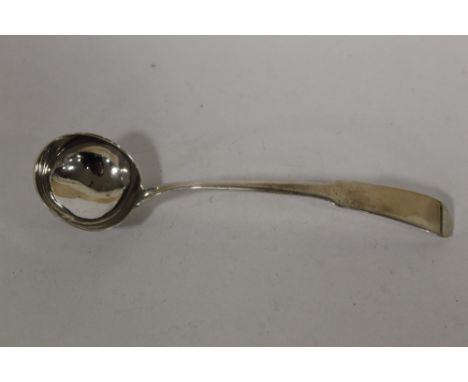 ANTIQUE  HALLMARKED SCOTTISH SILVER LADLE