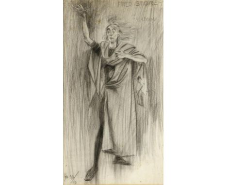 PHIL (PHILIP WILLIAM) MAY (1864-1903) THE HANSOM CAB DRIVER; FRED STOREY IN "ALADDIN"; THE ARTIST'S GREETINGS CARD FOR CHRIST