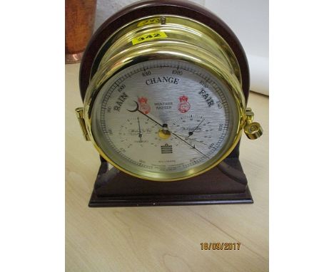 A Weather Master precision barometer