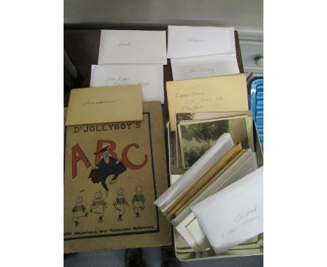 'Dr Jolly Boy's ABC', illustrated by Gordon Browne, published by London Wells Gardner, Darton & Co Ltd, along with a selectio