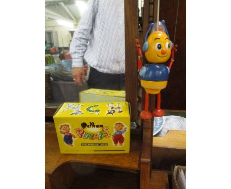 A Pelham puppet 'Bleep', boxed 