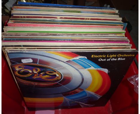Box of assorted records inc 'Electric Light Orchestra', 'George Gershwin'
