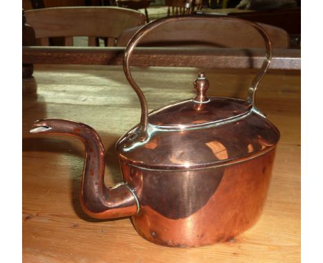 Small Victorian copper kettle