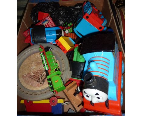 Thomas The Tank Engine, trains, wooden track, building blocks etc