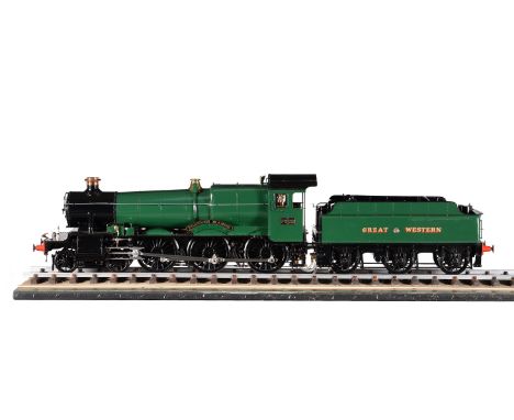 A fine exhibition standard 5 inch gauge model of the 4-6-0 Great Western Railway 7800 class tender locomotive 'Foxcote Manor'