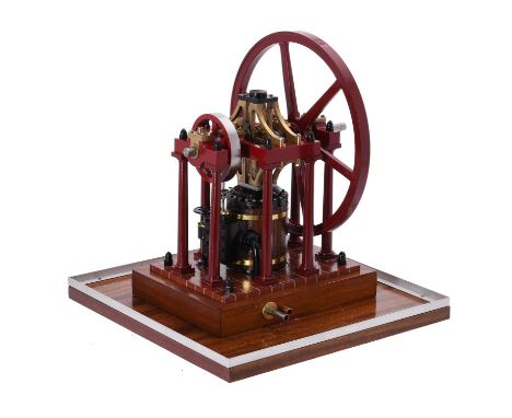 An exhibition standard model of a James Booth's Rectilinear engine of 1843. This model was developed from the patent drawings