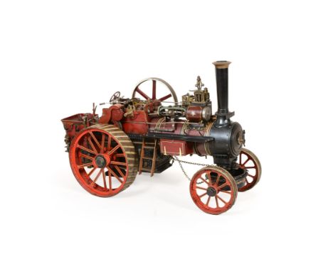   A well-engineered 1 ½ inch scale model of a 'Royal Chester' Allchin agricultural traction engine, with single cylinder, bei