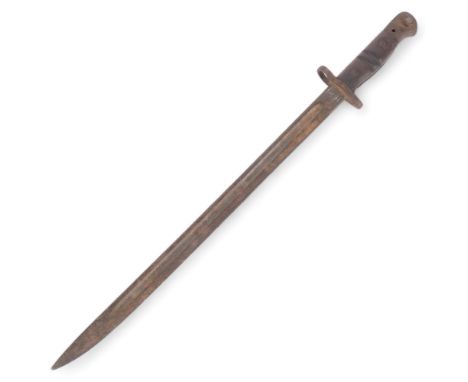 A 1913 British pattern sword bayonet, by Wilkinson, blade length 43cm, blade marked Wilkinson, 1907, 8/17 