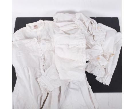 A collection of Vintage style under garments, including both ladies and gentlemen's, such brands as Clare Made, etc 