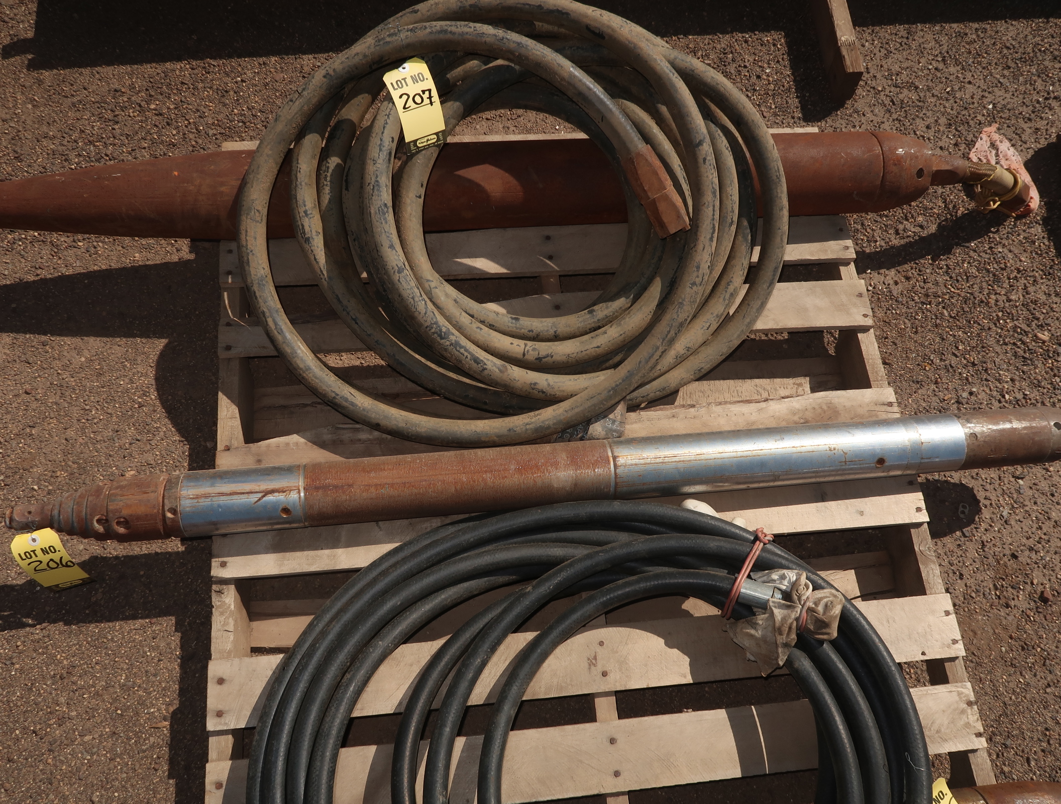 6" ALLIED PNEUMATIC PIERCING TOOL W/ HOSE (HOLE HOG)