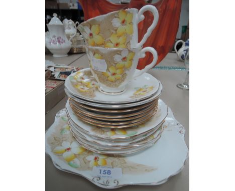 A Royal Stafford part tea service