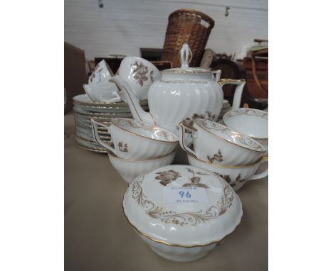 A continental tea service