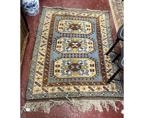 Vintage Turkish Kazak all wool, hand woven rug. 176 x131 cm