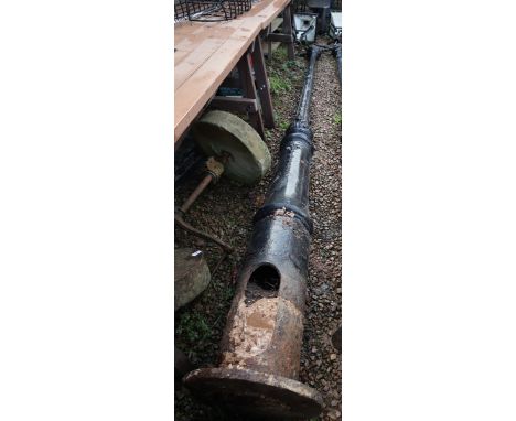 Victorian cast iron street light 
