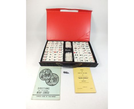 A Mahjong set cased - as new 