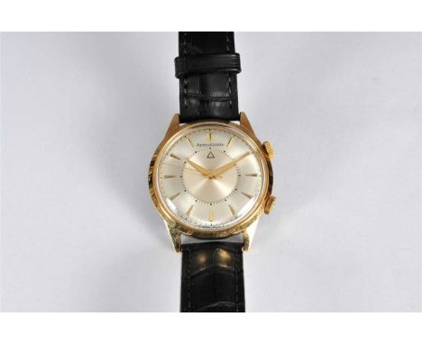 Manufacturer: Jaeger-LeCoultre Model Name: Memovox Year: Circa 1960 Case No: 791356 Case Material: Gold Plated Stainless Stee