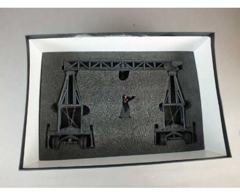 A boxed and foam packed Figarti Miniatures WWII model set, European Theatre Fries Gantry Crane ETG-019, limited edition 34/80