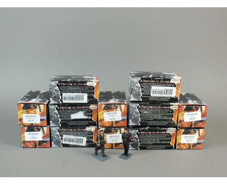 King &amp; Country, a collection of twelve boxed and foam packed German forces figures, model numbers to include LAH086, LAH0