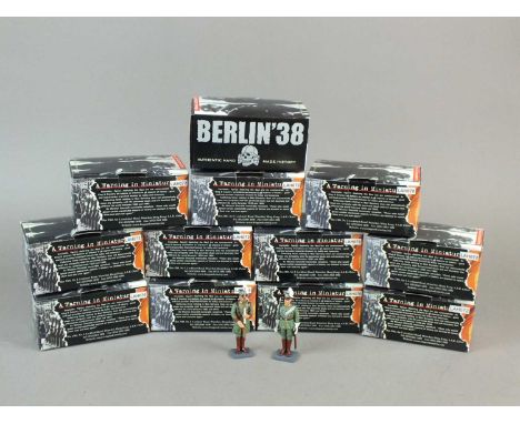 King &amp; Country, a collection of twelve boxed and foam packed German forces figures, model numbers to include LAH072 (x8),