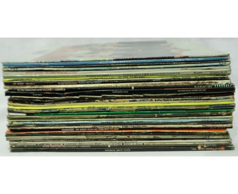 Mixed LPs including Rock (34). P&amp;P Group 3 (£25+VAT for the first lot and £5+VAT for subsequent lots) 