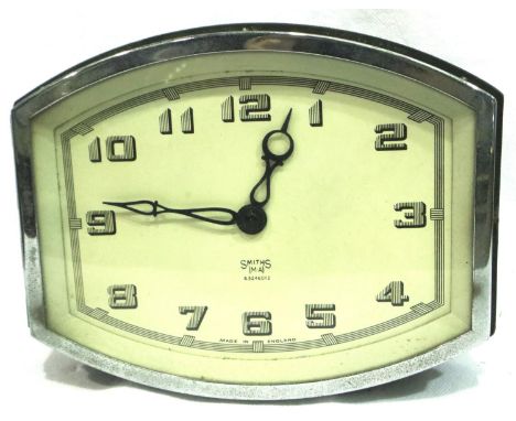 Smiths M.A bus clock, L: 19 cm, not working at lotting. P&amp;P Group 2 (£18+VAT for the first lot and £3+VAT for subsequent 