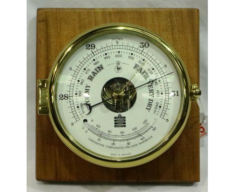 Sewills of Liverpool temperature compensated precision barometer. P&amp;P Group 3 (£25+VAT for the first lot and £5+VAT for s