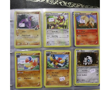 Album containing approximately 500 Pokemon cards. UK P&amp;P Group 1 (£16+VAT for the first lot and £2+VAT for subsequent lot