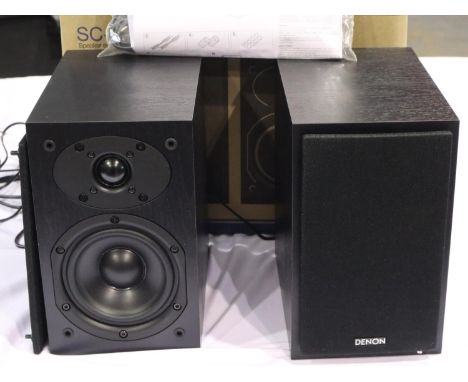Denon 5C-M41 speaker system, boxed. Not available for in-house P&amp;P 