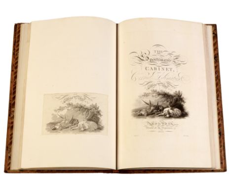 Scott (John) The Sportsman's Cabinet or A Correct Delineation of the Canine Race, folio, gilt calf, illus. with engravings - 