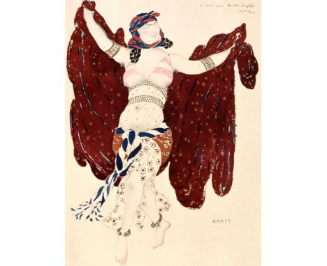 Alexandre (Arséne) and Coctau (Jean) (trans. from the French by Harry Melvill) The Decorative Art of Léon Bakst , folio, gilt