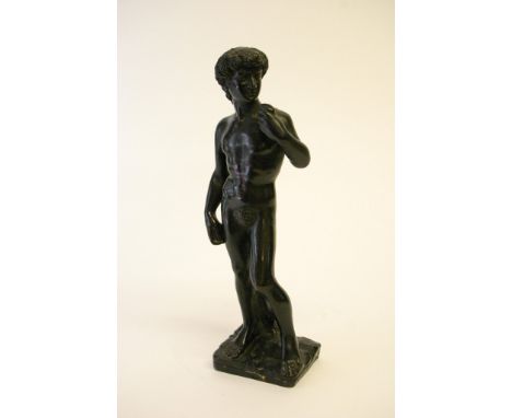 A 19th Century bronze Michael Angelo's David 