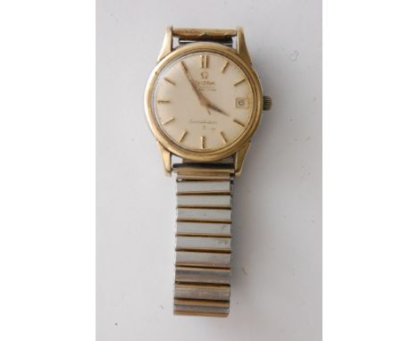 A gents gold plated Omega Constellation Automatic Chronometer wristwatch