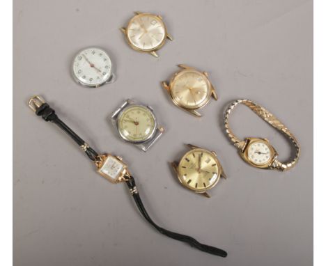 A quantity of ladies and gents manual and automatic watches including ladies Bucherer example.Condition report intended as a 