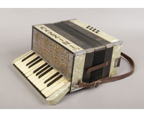 A Mazzini The Antoria piano accordion.