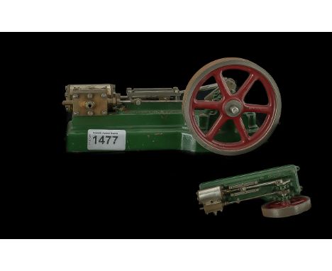 Vintage Stuart Turner 850 Model Steam Engine, Model has 75 mm, 16 mm Cylinder Base, 32 mm Cylinder Strobe. 216 mm Length,