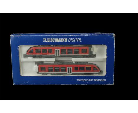 Fleischmann Digital Railcar Unit with decoder, No. 74420.  In original box.