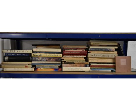 An assortment of various Art reference books to include Turner, Matisse and other artists. 